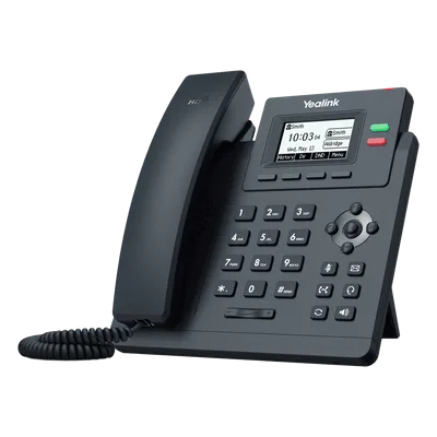 Teléfono IP / 2 Líneas SIP / Pantalla LCD 2.3" / PoE / Conferencia 5 Participantes / HD Voice