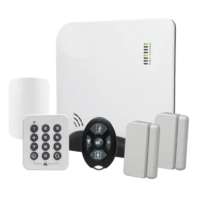 Panel de Alarma Inalámbrico / 96 Zonas / Celular Multicarrier y Wi-Fi / Z-Wave Plus / Receptor Encriptado de Largo Alcance / 433.92 MHz y DSC/Honeywell