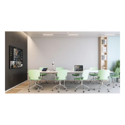 Cámara Inteligente / 360° Panorámica 10K / Micrófono MEMS 6m (19.7 ft) / Integración Microsoft Teams / IA de Voz