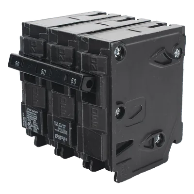 Interruptor Automático Enchufable / 3 Polos / 50A / 240V AC / 10 kA / Tipo QP
