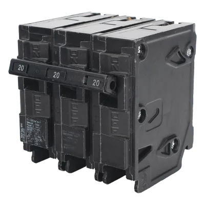 Interruptor Automático Enchufable / 3 Polos / 20 A / 240 V AC / 10 kA / UL 489