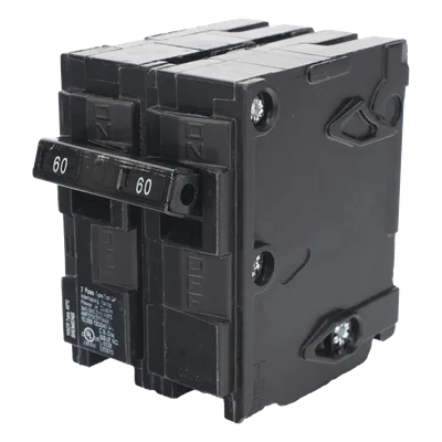 Interruptor Automático Enchufable / 2 Polos / 60 A / 240 VCA / Capacidad Interruptiva 10 kA / UL 489