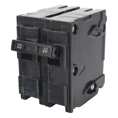 Interruptor Automático Enchufable / 2 Polos / 20 A / 240 VCA / Capacidad Interruptiva 10 kA / Tipo QP