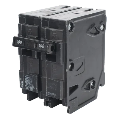 Interruptor Automático Enchufable / 2 Polos / 100 A / 120/240 VCA / 10 kAIC / UL 489