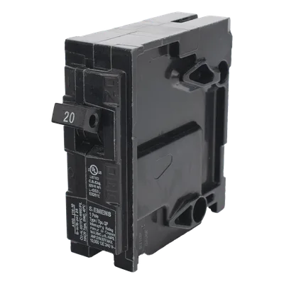 Interruptor Automático Enchufable / 1 Polo / 20 A / 240 VCA / Capacidad Interruptiva 10 kA / UL 489