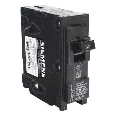 Interruptor Automático Enchufable / 1 Polo / 30A / 10 kA / 120V / UL 489 / 1 x 3 in (25.4 x 76.2 mm)