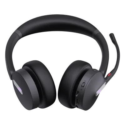 Auricular Inalámbrico Empresarial / DECT y Bluetooth 5.2 Simultáneos / 32 Horas de Conversación / Cancelación Activa de Ruido / Triple Conexión / Acoustic Shield 2.0