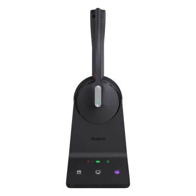 Auricular Inalámbrico Empresarial / DECT y Bluetooth 5.2 Simultáneos / 32 Horas de Conversación / Cancelación Activa de Ruido / Triple Conexión / Acoustic Shield 2.0