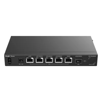 Router Balanceador SD-WAN / 5 Servicios WAN / 400 Usuarios Concurrentes / Throughput 2.5 Gbps / Puerto SFP+ 10G / 5 Puertos Multi-Gigabit 2.5G