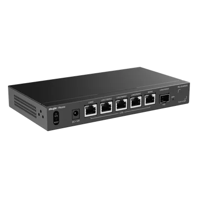 Router Balanceador SD-WAN / 5 Servicios WAN / 400 Usuarios Concurrentes / Throughput 2.5 Gbps / Puerto SFP+ 10G / 5 Puertos Multi-Gigabit 2.5G