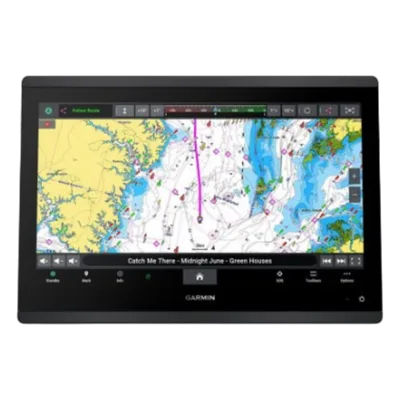 Plotter de Navegación Marina / Pantalla Táctil FHD IPS 15.6" (51.2 cm) / GPS + GLONASS + Galileo / NMEA 2000 y 0183 / IPX7 / 5000 Waypoints / 2 microSD / AI Compatible