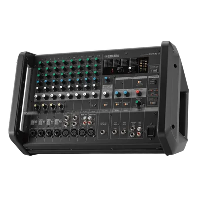 Mezcladora de Audio Amplificada / 12 Canales / Amplificador Clase-D 2x630W / 24 Efectos SPX / Supresor de Retroalimentación / 4/8 Ohms
