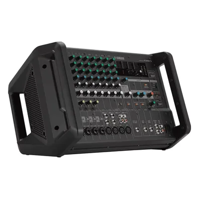 Mezcladora de Audio Amplificada / 12 Canales / Amplificador Clase-D 2x630W / 24 Efectos SPX / Supresor de Retroalimentación / 4/8 Ohms