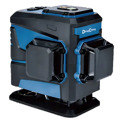 Nivel Láser Línea Verde / 515 nm / Autonivelante ±3° / Proyección 360° / Batería 4V 4.4Ah / Base Magnética Rotativa