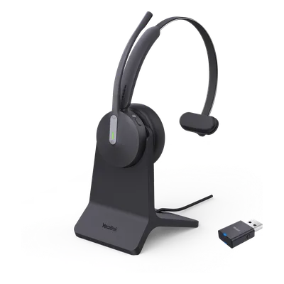 Diadema Inalámbrica / DECT + Bluetooth Híbrido / Mono / Alcance 150 m (492 pies) / 32 h Autonomía / Certificación Teams / Busylight