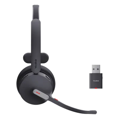 Diadema Inalámbrica / DECT + Bluetooth Híbrido / Mono / Alcance 150 m (492 pies) / 32 h Autonomía / Certificación Teams / Busylight