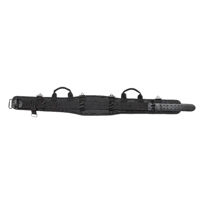 Cinturón para Herramientas / Ancho 2'' / Ajustable 31'' a 34'' (78.7 a 86.4 cm) / Poliéster Balístico y Cuero / Acolchado con Malla de Trama Abierta / Manijas Laterales