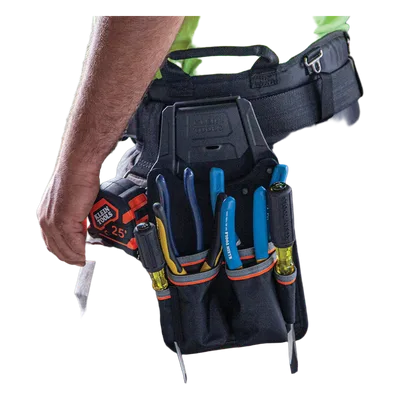 Cinturón para Herramientas / Ancho 2" / Ajustable 35" a 39" (88.9 a 99.1 cm) / Poliéster Balístico y Cuero / Cierre con Hebilla / Sistema Modular Click Lock™