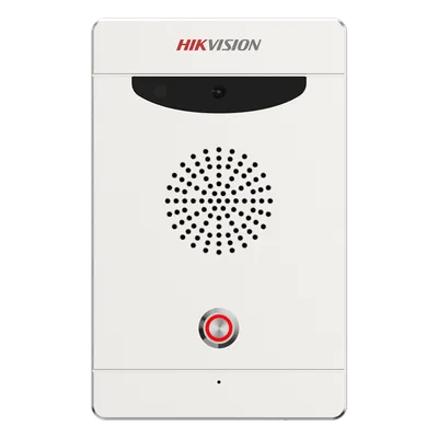 Estación de Alarma de Pánico con Video / 2 Megapixel / Audio Bidireccional / PoE / IP65 / IK08 / Montaje en Pared o Empotrado