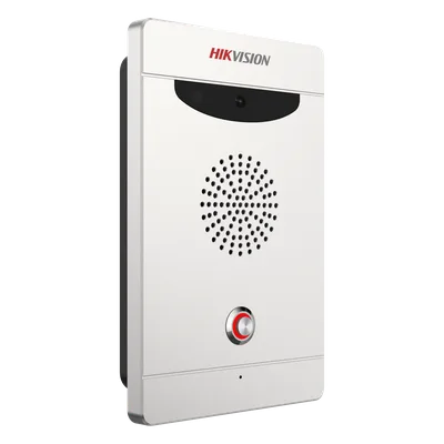 Estación de Alarma de Pánico con Video / 2 Megapixel / Audio Bidireccional / PoE / IP65 / IK08 / Montaje en Pared o Empotrado