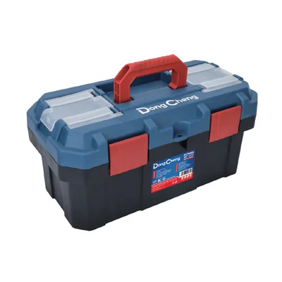 Caja de Herramientas / 19 in. / PP Reforzado / 490×270×225 mm / Bandeja Combinable / Resistente a Impactos