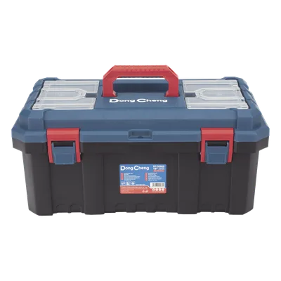 Caja de Herramientas / 19 in. / PP Reforzado / 490×270×225 mm / Bandeja Combinable / Resistente a Impactos