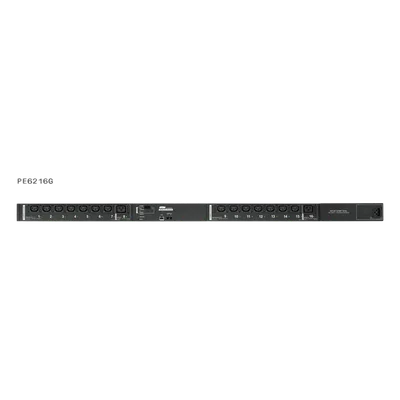 PDU Inteligente / 16-24 Salidas AC / Monitoreo IP / Medición Energética Tiempo Real / Control Individual por Puerto / SNMP v1-v2-v3 / SSL 128-bit / Montaje Rack 0U