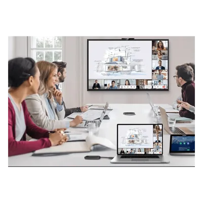 Pod de Presentación Inalámbrico / 4K Ultra HD 30 fps / Wi-Fi 6 / USB Type-C y Type-A / Transmisión Plug and Play