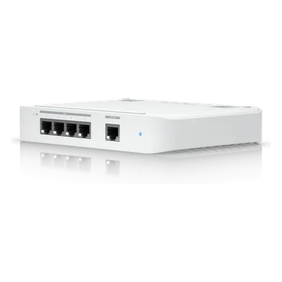 Switch Capa 2 / 4 Puertos 10GbE / Alimentación PoE+ o USB-C / Compacto / 82 Gbps de Rendimiento