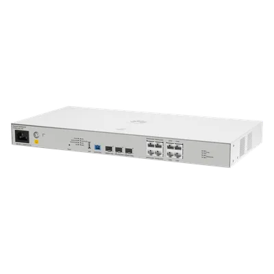OLT Compacta / 2 Puertos GPON / 1 Puerto XGS-PON Uplink / 8 Puertos Gigabit / Mini FTTH / 256 ONTs / Libre de Licenciamiento