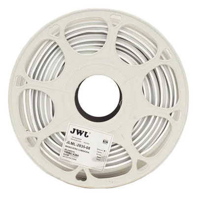 Manguera LED Luminosa / Resina Transparente IP65 / 50 m / 110V CA 4.2 A / 500 W / 6500 K / 164 pies / Corte cada 100 cm