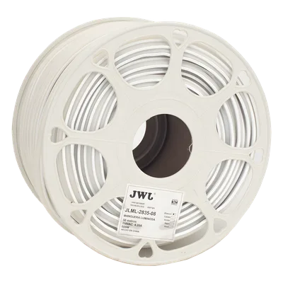 Manguera LED Luminosa / Resina Transparente IP65 / 50 m / 110V CA 4.2 A / 500 W / 6500 K / 164 pies / Corte cada 100 cm