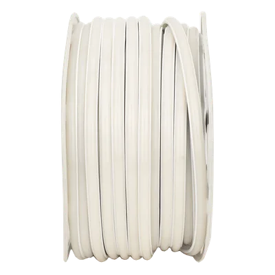 Manguera LED Luminosa / Resina Transparente IP65 / 50 m / 110V CA 4.2 A / 500 W / 6500 K / 164 pies / Corte cada 100 cm