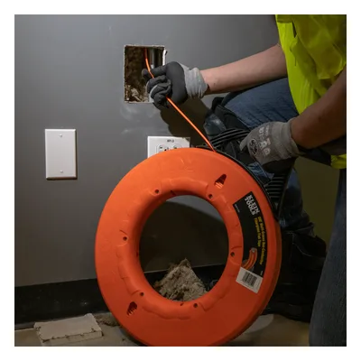 Guías Jalacables de Fibra de Vidrio Multirranuradas / Diseño de Baja Fricción / No Conductoras / Guía de Espiral de Acero de 7 Pulgadas / 25% Menor Costo vs Guías Redondas