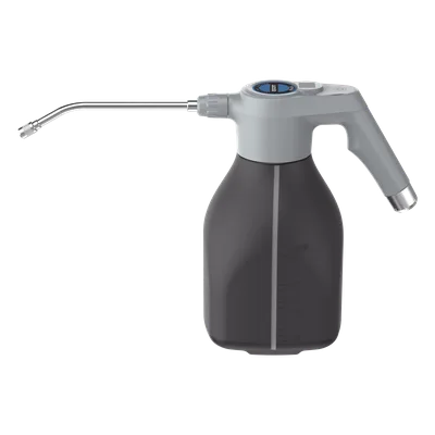 Pulverizador Eléctrico de Mano / 2 Litros Capacidad / Rociado 3 m (9.8 ft) / Motor Micro Alta Velocidad / USB Tipo-C / LCD Indicador Batería / Resistente Químicos