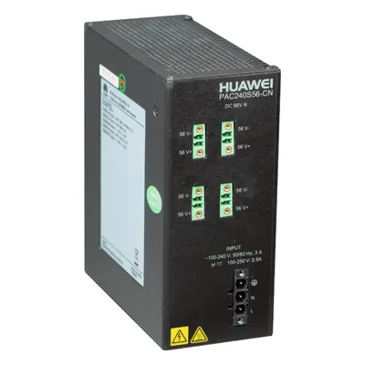 Fuente de Alimentación Riel DIN / Entrada 100-240 VCA / Salida 56 VCD / 240 W / Para Switch S210I-8P4SX