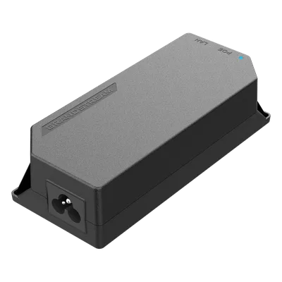 Inyector PoE / MultiGigabit 2.5Gbps / 60W IEEE 802.3bt / 100~240VAC / 54VDC / 0°C a 45°C / Certificado FCC CE RCM IC