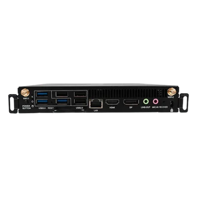 Módulo OPS / Intel Core i5-12400 6 núcleos / DDR4 8GB / SSD M.2 256GB / Windows 11 Enterprise / 4K dual / 0.49 ft x 0.33 ft x 0.12 ft