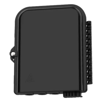 Caja de Empalme FTTx / 24 Fusiones / Splitter 1x8 SC/APC / 8 Acopladores SC/APC / 3 Puertos Troncal / IP65 / Interior-Exterior