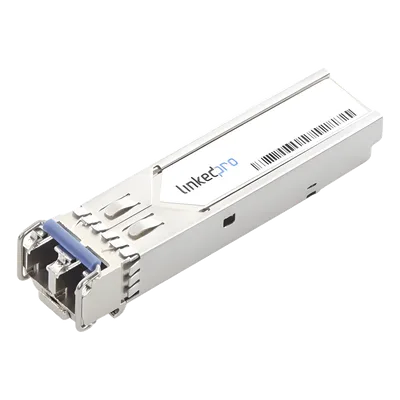 Transceptor Óptico SFP+ / 10 Gbps / Monomodo 1550 nm / Alcance 100 km (328,084 ft) / LC/UPC Dúplex / Hot-Pluggable / Rango Industrial -40 a 85°C