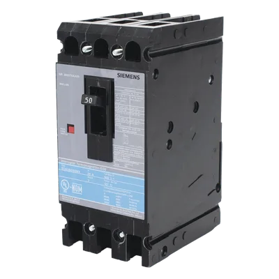 Interruptor Termomagnético / 3 Polos / 50A / 600V CA / Capacidad Interruptiva 25 kA / Gabinete N1 y N3R