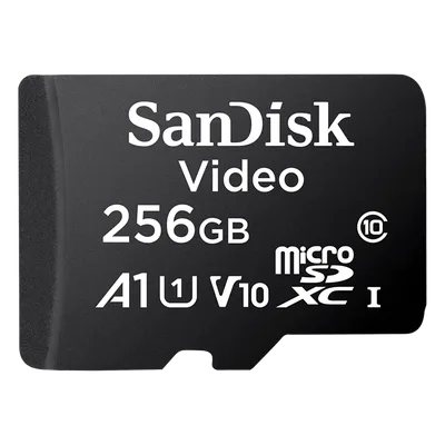 Memoria microSD / 256GB / Alta Resistencia / Clase 10 / UHS-I / -25°C a 85°C / 128 TBW
