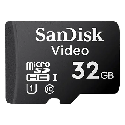 Memoria microSD / 32 GB / Clase 10 UHS-I / Alta Resistencia / Videovigilancia 24/7 / -25 °C a 85 °C
