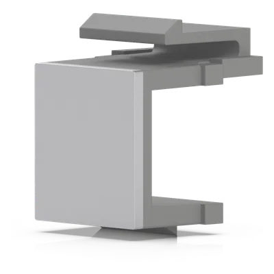 Insertos Ciegos Keystone / Snap-In / 24 Piezas / 16.3 x 14.6 x 18 mm (0.64 x 0.57 x 0.7") / ABS Retardante a la Flama
