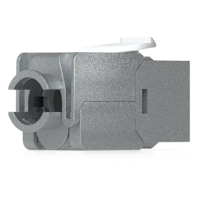 Keystone Jack / Cat6A / Terminación Toolless / Snap-In / 12 Piezas / 23-26 AWG