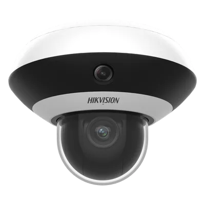 Mini Domo PanoVu IP / 4 Megapixel UHD / 1 PTZ 4X Zoom + 3 Lentes Panorámicos 360° / H.265 / IR 10 m (32.8 ft) / PoE+ / dWDR / Uso en Interior