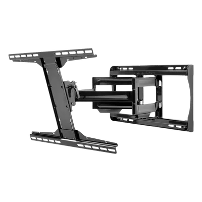 Soporte de Pared Articulado / Pantallas 39" a 90" / Extensión 542 mm / Capacidad 68 kg / VESA 200x100 a 600x400 mm / Inclinación +15°/-5° / Pivote ±90°