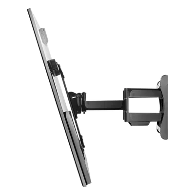 Soporte de Pared Articulado / Pantallas 39" a 90" / Extensión 542 mm / Capacidad 68 kg / VESA 200x100 a 600x400 mm / Inclinación +15°/-5° / Pivote ±90°
