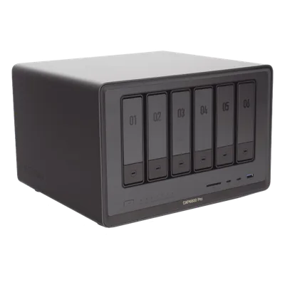 NAS / 6 Bahías + 2 NVMe / Intel i5 / Thunderbolt 4 / 10GbE / DDR5 64GB / HDMI