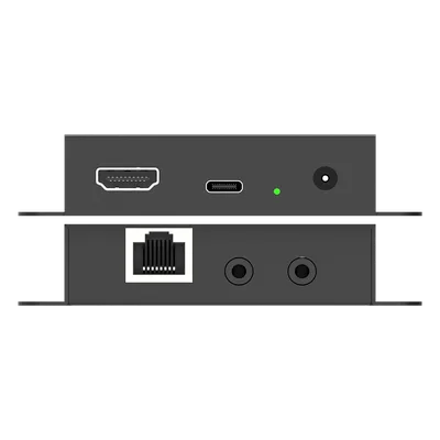 Extensor Audio HDMI eARC / 50 m (164 ft) / CAT5e/6 / Dolby Atmos / DTS-HD / IR Bidireccional / CEC Passthrough / Carcasa Metálica